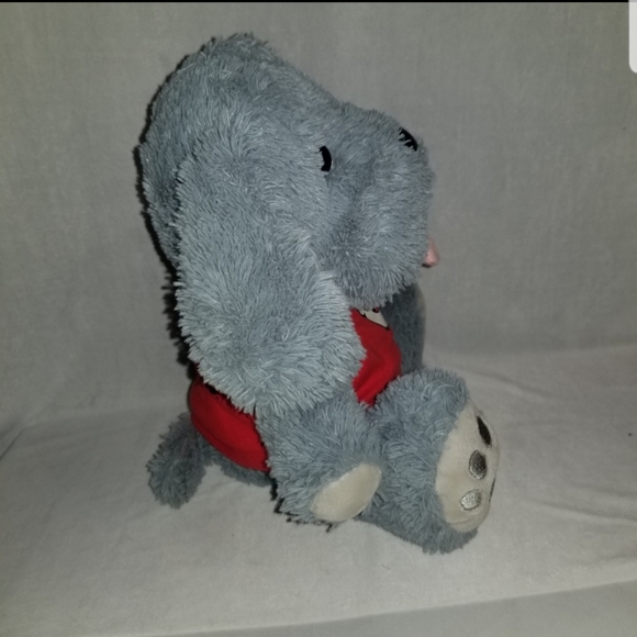 NASCAR Fuzzy Plush Gray Dog # 8 Dale Jr. 12" - Picture 7 of 9